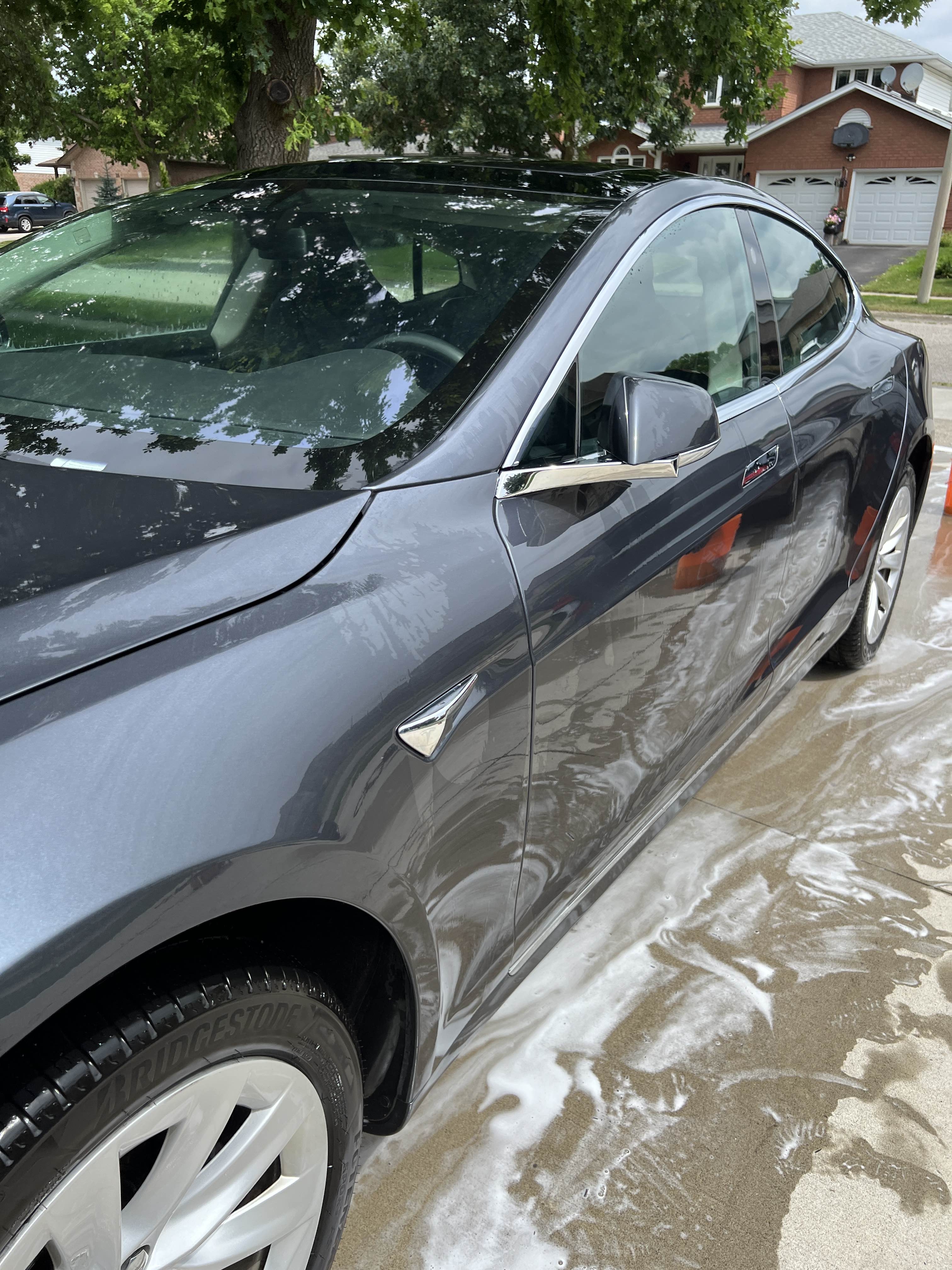 Tesla Exterior Detail
